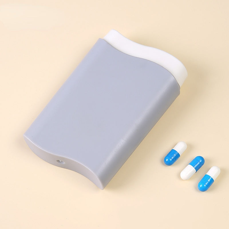 Mini caja de almacenamiento de silicona de embalaje de medicina portátil al por mayor